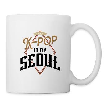 Korean Pop Kpop Musik Korea Kdrama - Tasse - Weiß - Rechts