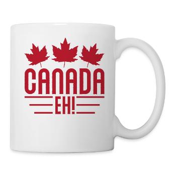 Canada maple leaf maple leaf - Mug - white - Right