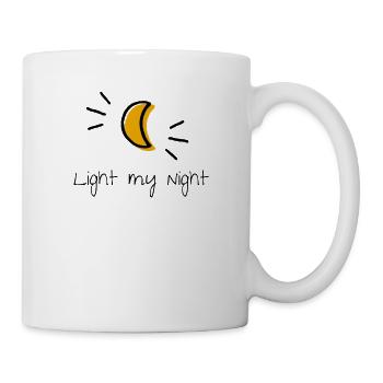 Mond - Tasse - Weiß - Rechts