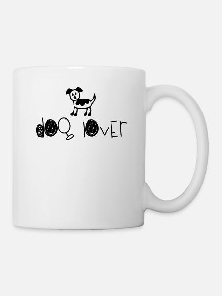 Dog lover - Mug - white