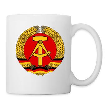 Symbole DDR - Mug blanc - blanc - Droite