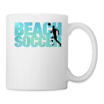 Beach Soccer Beach Soccer Sport Gift - Mug - white - Right