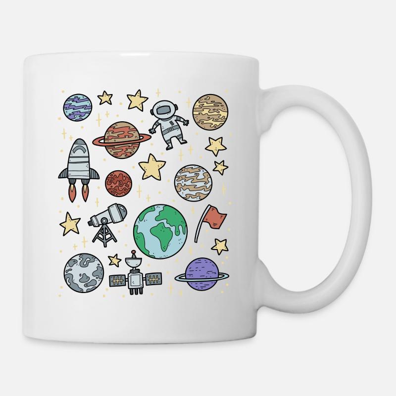 Univers Espace Espace - Mug blanc - blanc