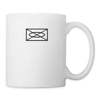 Panzergrenadier Bund taktisches Zeichen TShirt - Tasse - Weiß - Rechts