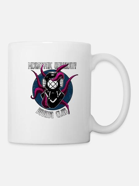 Miskatonic University Arkham Massachussetts - Mug - white