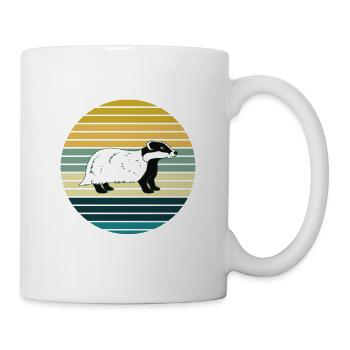 Honey Badger Team Nous prenons ce que nous voulons - Mug blanc - blanc - Droite
