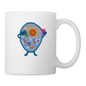 Photo de cadeau de biologie cellulaire geek geek - Mug blanc - blanc - Droite