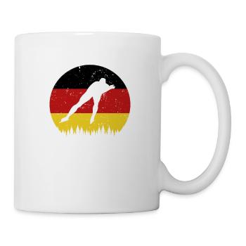 Speed Skating Germany GER Winter Sports Nation - Mug - white - Right