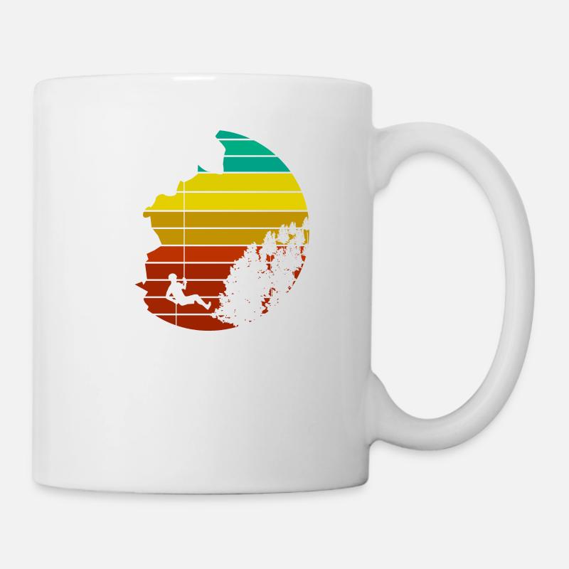 klettern - Tasse - Weiß
