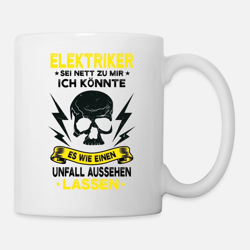 Elektriker - Tasse - Weiß