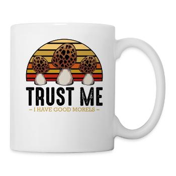 Mushrooms Morel - Mug - white - Right