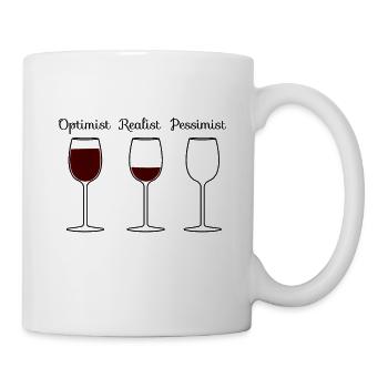 Wine saying - Mug - white - Right