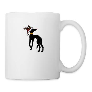 Joyeux Noël Galgos - Mug blanc - blanc - Droite