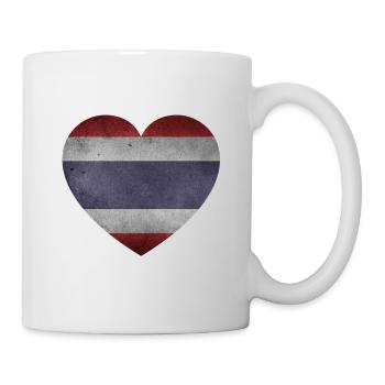 Coeur de Thaïlande - Mug blanc - blanc - Droite