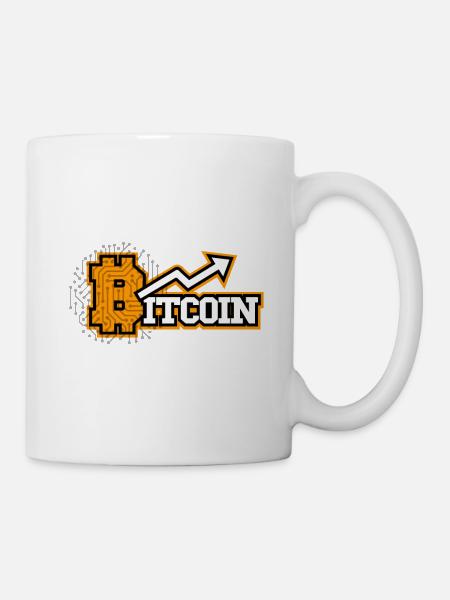 Bitcoin - Tasse - Weiß