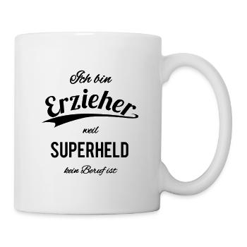 Erzieher - Tasse - Weiß - Rechts
