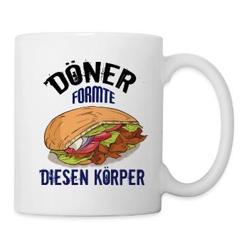 Döner - Tasse - Weiß - Rechts