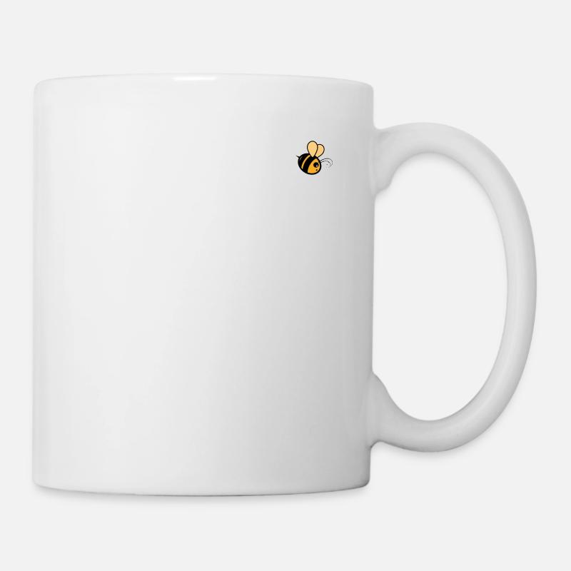 Süßes Let it Bee - Imker Bienenflüsterer Biene - Tasse - Weiß