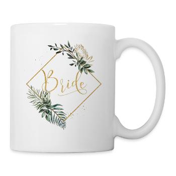 Team Bride Greenery 1 - Mug - white - Right