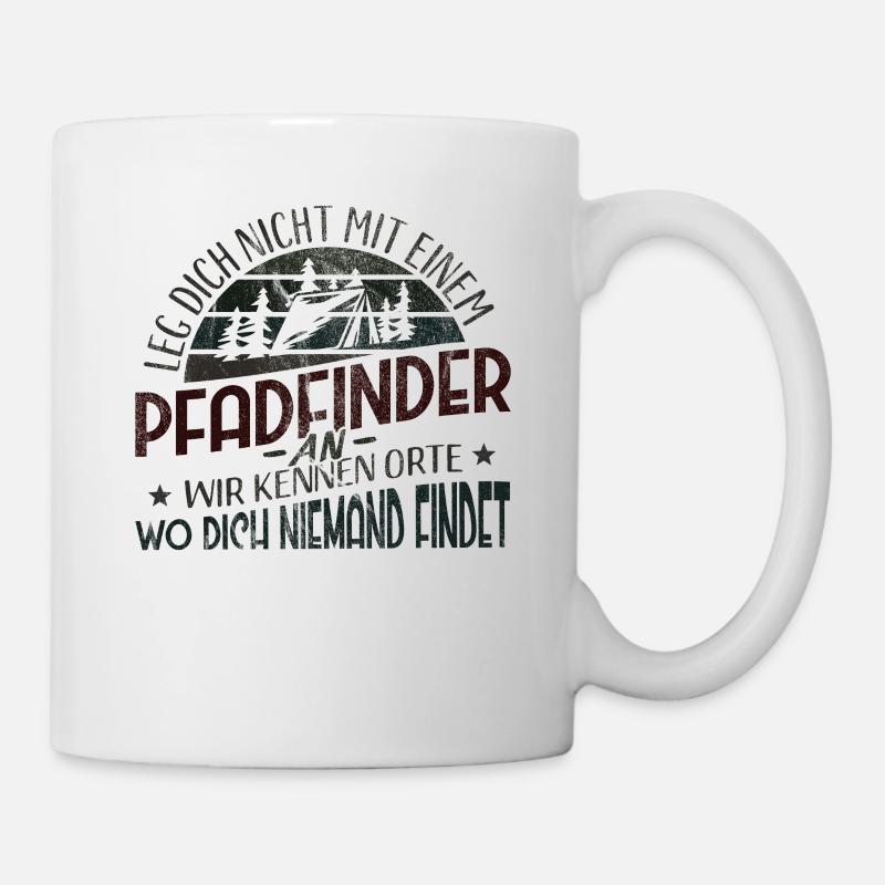 Pfadfinder - Tasse - Weiß