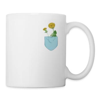 Pissenlit en sac cadeau pour les fans de pissenlit - Mug blanc - blanc - Droite