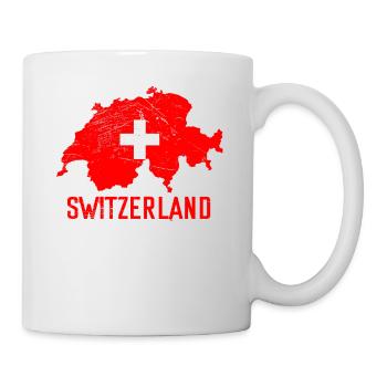 Suisse - Mug blanc - blanc - Droite