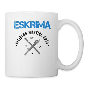Cadeau d'arts martiaux d'arts martiaux philippins Eskrima - Mug blanc - blanc - Droite