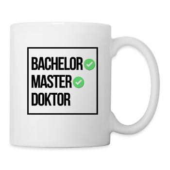 Bachelor Master Doctoral Degree - Mug - white - Right