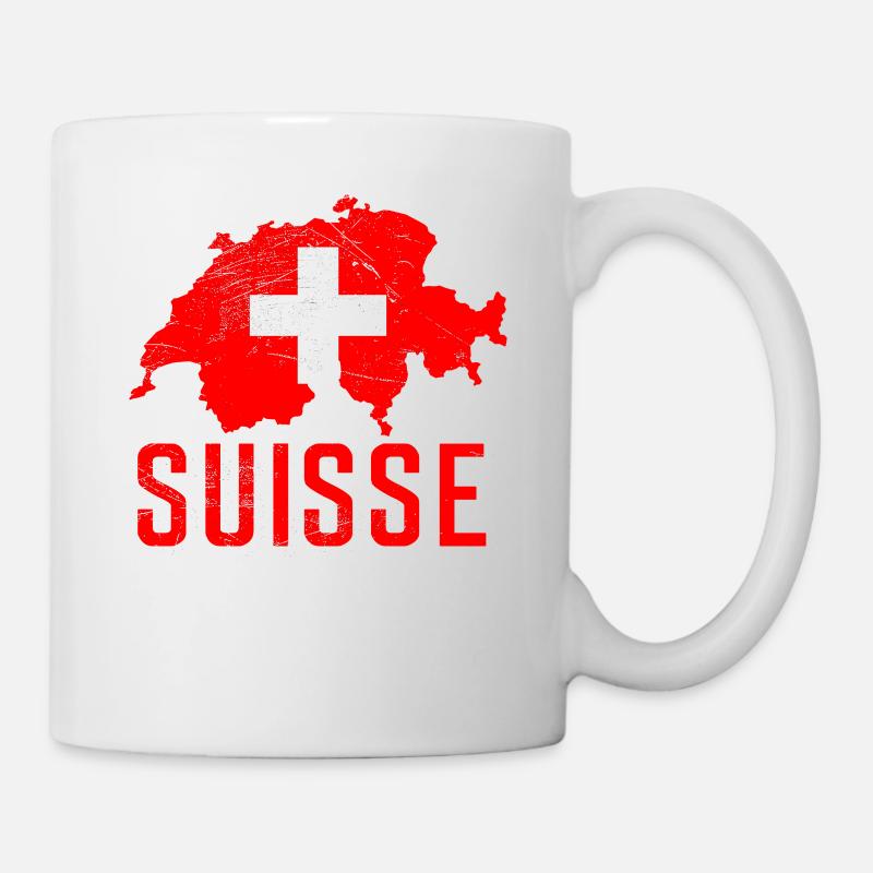 Schweiz - Tasse - Weiß