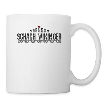 Kubb Schach Wikinger Geschenk Für Fans Von Kubb - Tasse - Weiß - Rechts