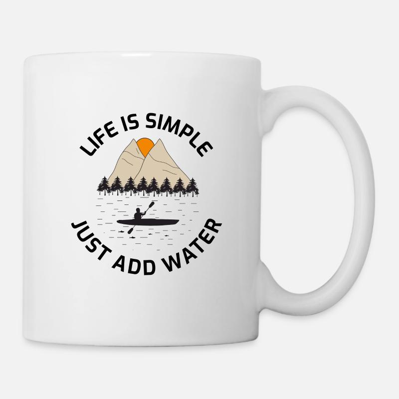 Kayaking - Mug - white