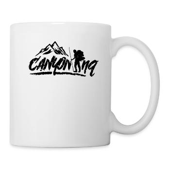 Canyoning - Tasse - Weiß - Rechts