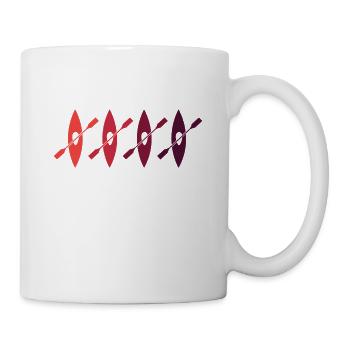 Kayaking - Mug - white - Right