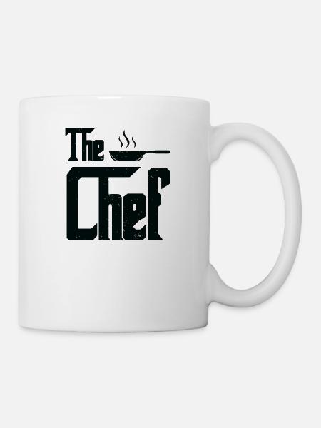 Der Küchenchef - Tasse - Weiß