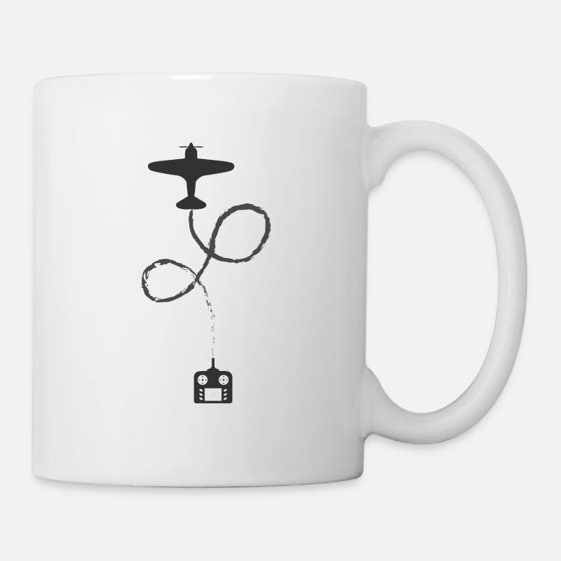 Modellflieger Pilot Design - Tasse - Weiß