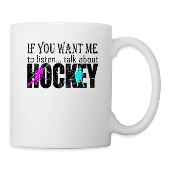 Feldhockey cooler Spruch Geschenk Spieler Trainer - Tasse - Weiß - Rechts