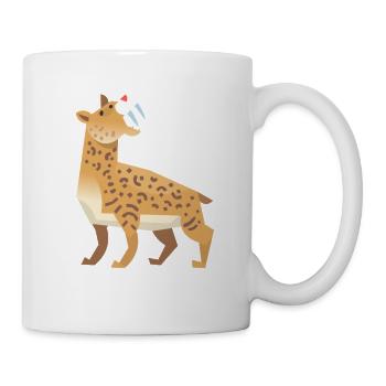 Saber-toothed tiger design - Mug - white - Right