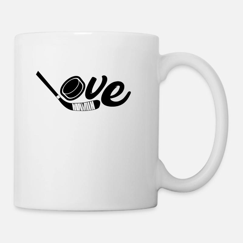 Eishockey Eishockeyspieler Eishockey - Tasse - Weiß