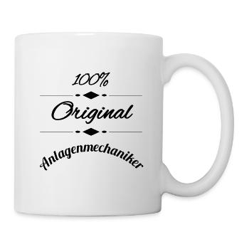 Anlagenmechaniker - Tasse - Weiß - Rechts