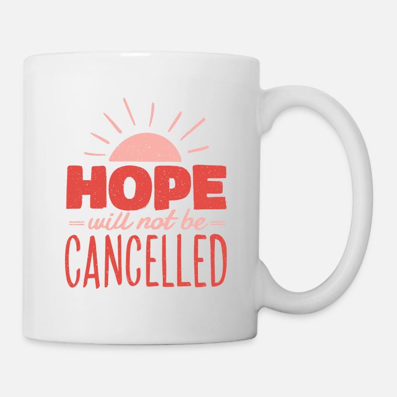 J'espère que je dis espère foi - Mug blanc - blanc