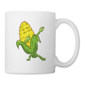 Dabbing Corn Cute Dancing Corn Gift For Corn - Mug - white - Right