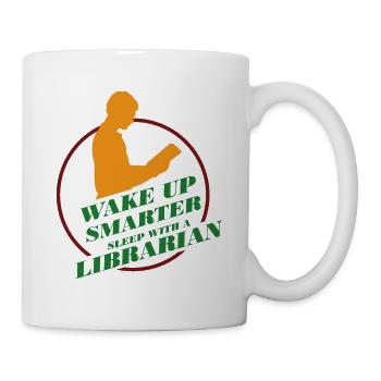 Reading Librarian - Librarian - Mug - white - Right