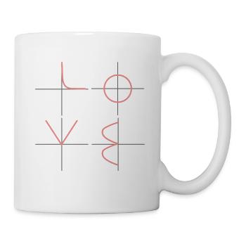 Love - math engineer - Mug - white - Right