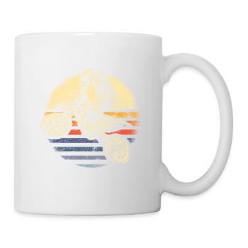 Motocross retro - Mug - white - Right