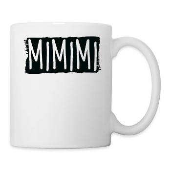 Paroles drôles mimimi - Mug blanc - blanc - Droite