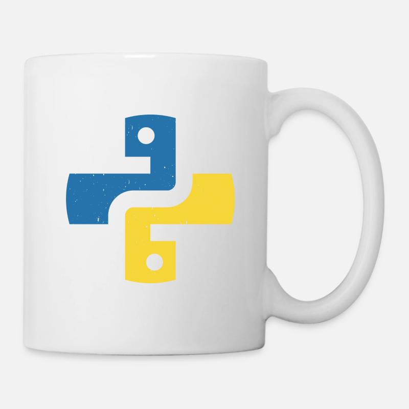 Langage de programmation Python - Mug blanc - blanc