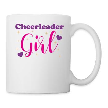 Cheerleading Cheerleader Fille Cadeau Femmes - Mug blanc - blanc - Droite