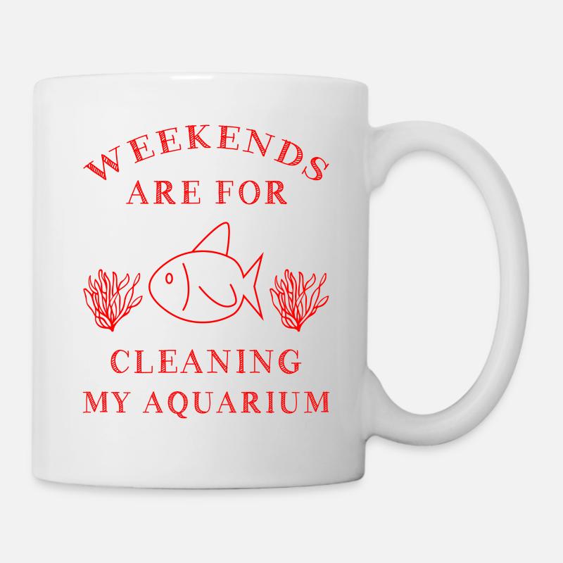 Aquarium - Mug blanc - blanc