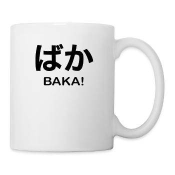 Baka Funny Anime Sayings Japan - Mug - white - Right