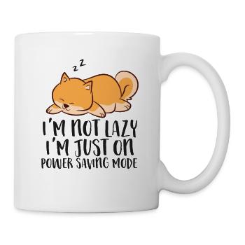 Shiba Inu Power Saving Mode Shiba Inu Chien - Mug blanc - blanc - Droite